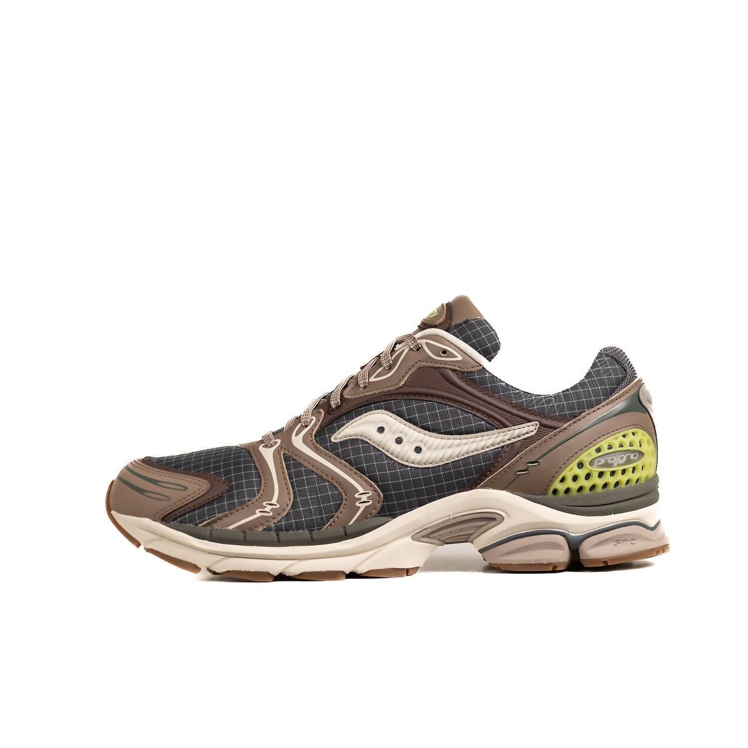 New Saucony Men's Progrid Triumph 4 Sneakers In Carbon Taupe